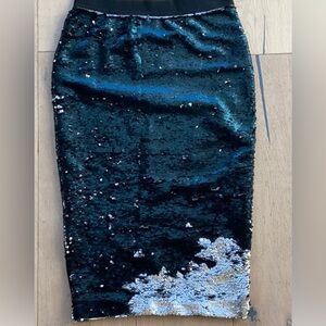 H&M sequin skirt